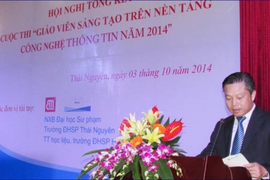 Trao giải 'Giáo viên sáng tạo trên nền tảng công nghệ thông tin 2014'