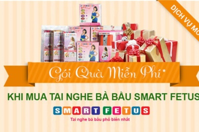 Tai nghe bà bầu Smart Fetus tri ân khách hàng