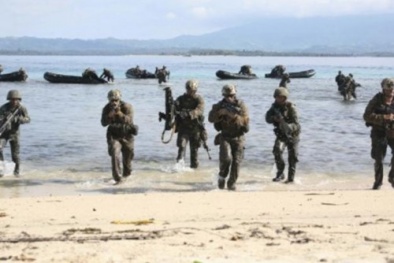 Tình hình Biển Đông ngày 8/10: Mỹ, Philippines tập trận đổ bộ tại bãi cạn Scarborough