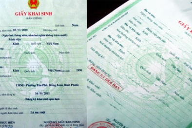 Kiến nghị giữ giấy khai sinh song song với thẻ căn cước