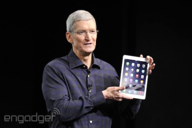 Apple ra iPad Air 2 mỏng nhất thế giới, có cảm biến vân tay