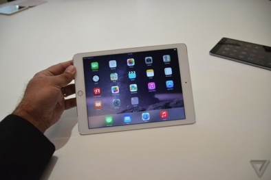Ipad Air 2 mỏng nhất thế giới có giá từ 499USD