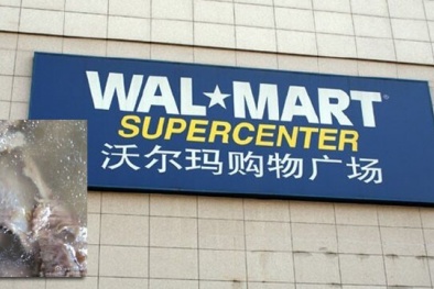 Dòi 'lúc nhúc' trong thịt bò của siêu thị Walmart