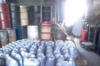 Phát hiện nhiều cơ sở chế biến mỡ bẩn quy mô lớn