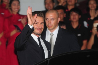 David Beckham 'gây náo loạn' khi đến Việt Nam