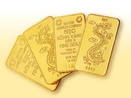 Giá vàng giảm còn 35,08 triệu đồng/lượng
