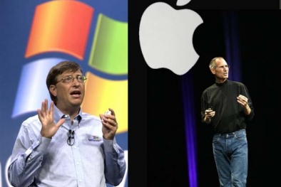 Cuộc chiến giành ngôi vương của Apple và Microsoft