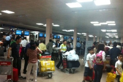 Đài kiểm soát không lưu mất điện, sân bay Tân Sơn Nhất bị đình trệ bay