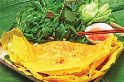 Cách làm bánh xèo chay đơn giản và giòn ngon