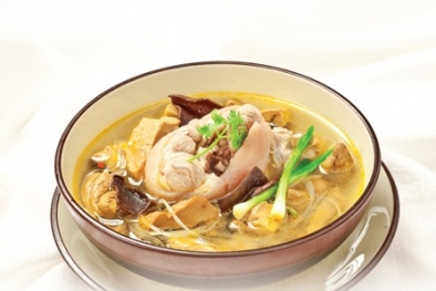 Món ngon từ chân giò giúp bà bầu tăng cân