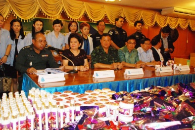 Cấm bán sản phẩm giảm cân OHO chứa chất độc hại