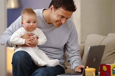 Năng suất làm việc tăng cao khi có nhiều con cái