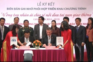 ‘Vòng tay nhân ái’ hỗ trợ nạn nhân tai nạn giao thông