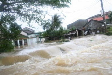 Không khí lạnh kết hợp siêu bão Hagupit sẽ gây mưa lũ lớn