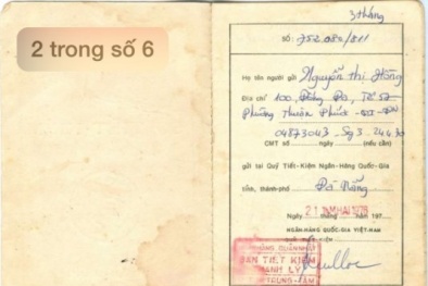 Đấu giá sổ tiết kiệm cổ “bốc hơi” chỉ còn vài ngàn
