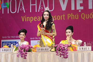 Hoa Hậu Việt Nam 2014 Nguyễn Cao Kỳ Duyên trải lòng sau đêm đăng quang