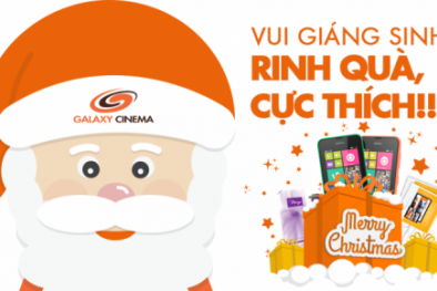 Khuyến mãi Galaxy Cinema quà tặng hấp dẫn
