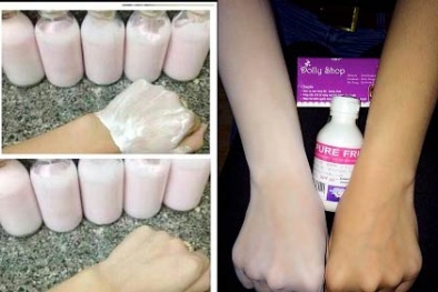 Sữa non làm trắng da: Thận trọng không thừa!