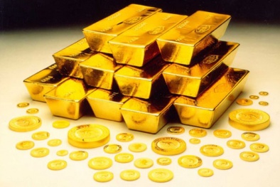 Giá vàng hôm nay ngày 5/1/2015: Giá vàng tiếp tục tăng nhẹ