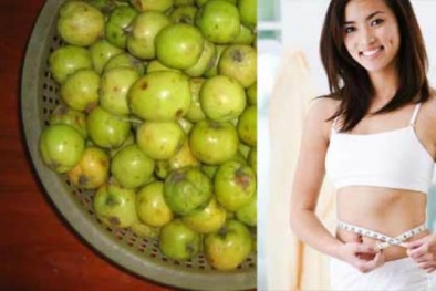 Giảm mỡ bụng hiệu quả với ‘thần dược’ táo mèo