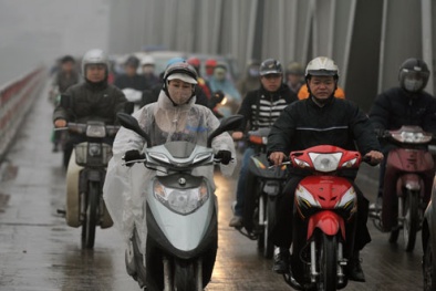 Dự báo thời tiết hôm nay ngày 9/1/2015: Bắc Bộ rét đậm và có mưa lớn trên diện rộng