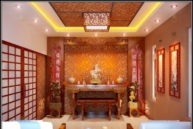 Những lưu ý bài trí bàn thờ theo phong thủy