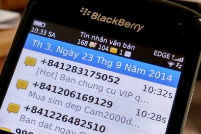 Hà Nội 'trảm' hơn 1.000 số điện thoại quảng cáo, phát tán tin rác
