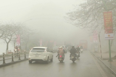 Dự báo thời tiết hôm nay ngày 28/1/2015: Miền Bắc sáng sớm có mưa nhỏ và sương mù nhẹ