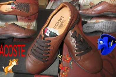 Mua giầy Lacoste tiền triệu không bằng ‘hàng chợ’