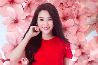 Chọn đầm đỏ diện Tết 2015 nổi bật và quyến rũ