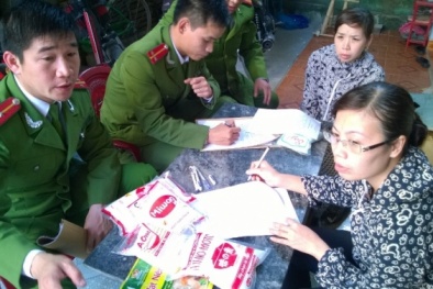 Triệt phá đường dây chuyên sản xuất  bột nêm, mì chính giả ở Thanh Hóa