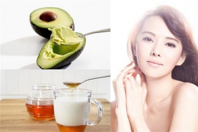 Da trắng mịn đón Tết từ quả bơ 