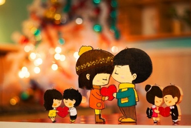 Hạnh phúc với lời chúc Valentine ngọt ngào từ người ấy