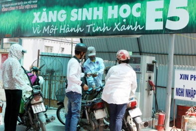 Giảm giá xăng E5 và mức trích lập quỹ bình ổn giá một số nhiên liệu