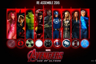 Rùng rợn với các siêu anh hùng trong Avengers: Age of Ultron