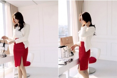 Thời trang Valentine 2015: Phối đồ cùng 3 kiểu chân váy phổ biến
