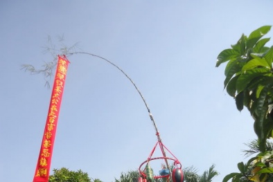 Ý nghĩa tâm linh sự tích cây nêu ngày Tết Nguyên đán 
