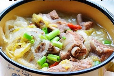 Bí quyết nấu miến măng sườn thơm ngon ngày lễ Tết 