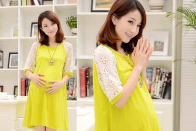 Mẹo chọn trang phục Tết hoàn hảo cho bà bầu 