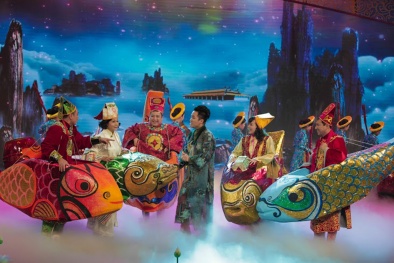 Những hình ảnh thú vị đầu tiên về Táo quân 2015
