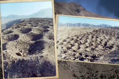 Dải hố huyền bí xuất hiện ở Peru 