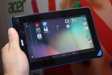 Máy tính bảng  Acer nhỏ gọn nổi bật dịp đầu năm 2015 