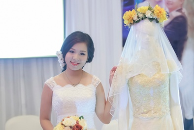 Bí quyết chọn váy cưới cho cô dâu ‘quá khổ’