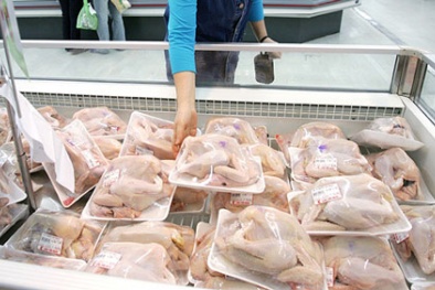 Anh: Hơn 70% thịt gà trong siêu thị nhiễm khuẩn