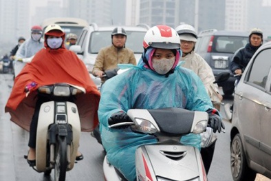 Dự báo thời tiết ngày mai 01/03/2015: Bắc Bộ đón không khí lạnh, trời mưa rét