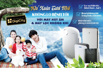 'Khí xuân tươi mới, không lo bệnh tới' với DigiCity