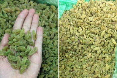 Nhập nhèm nguồn gốc nho khô