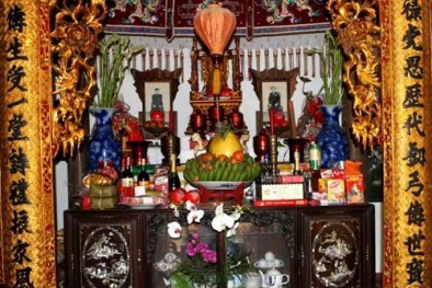 Những lưu ý trong bài trí không gian thờ cúng 