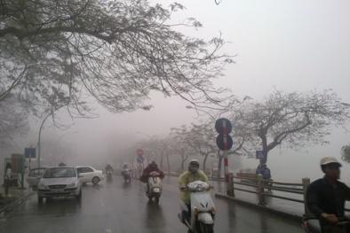 Dự báo thời tiết hôm nay ngày 5/3/2015: Miền Bắc có mưa phùn rải rác, sáng sớm có sương mù