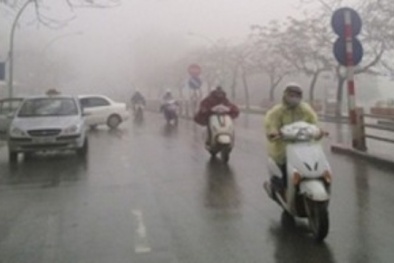 Dự báo thời tiết hôm nay ngày 6/ 3/2015: Miền Bắc duy trì thời tiết mưa rét